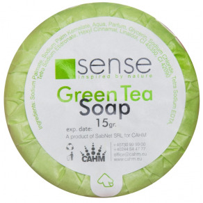 Sapun hotelier Sense Green Tea 15 gr