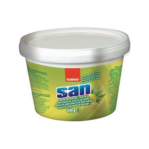 SANO SAN detergent pasta vase lemon si aloe vera  500g