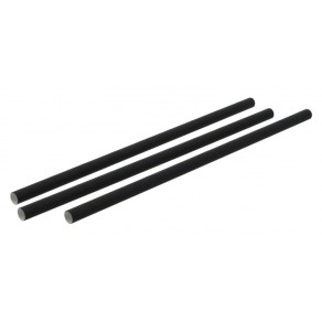 Paie hartie negre, D8 x 200 mm, 250 buc/set