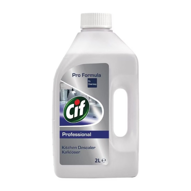 Detartrant profesional bucatarie - Cif Pro Formula, 2 litri