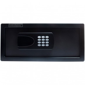 Seif hotelier automat digital Esenia, display LED, negru - iPad-02