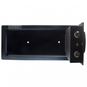 Seif hotelier automat digital Esenia, display LED, negru - iPad-04